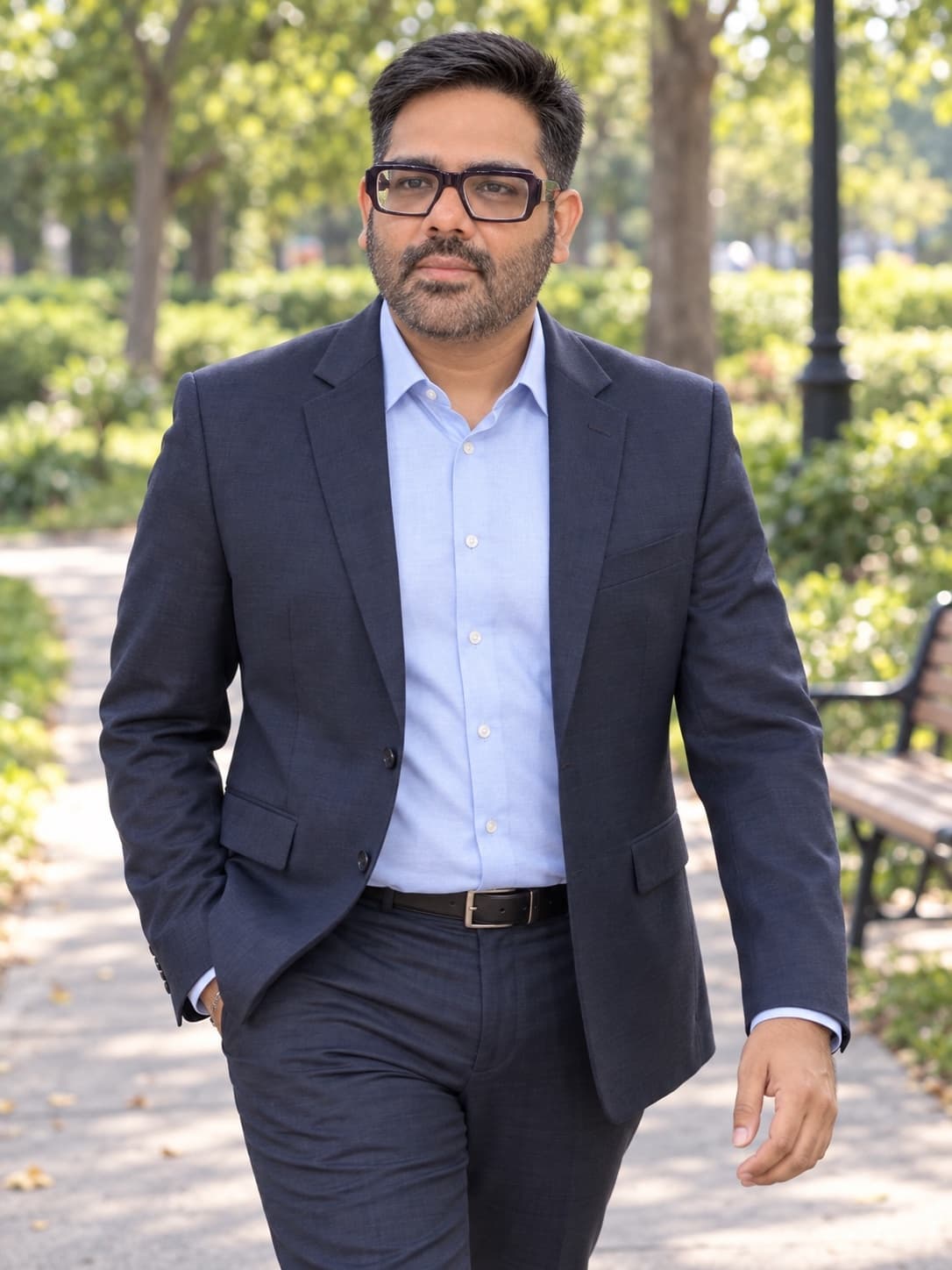 Portrait of Ajit Sharma