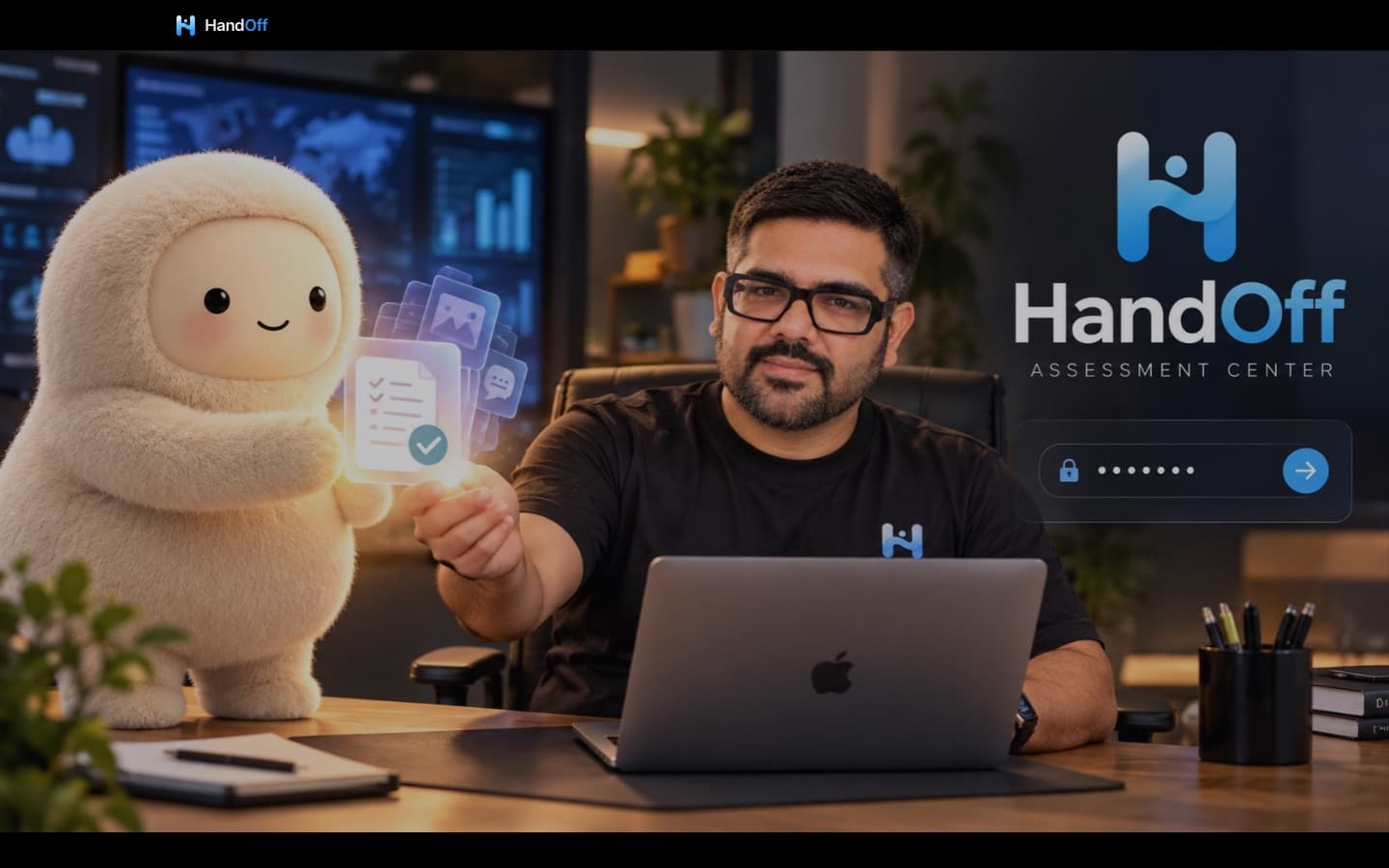 HandOff homepage